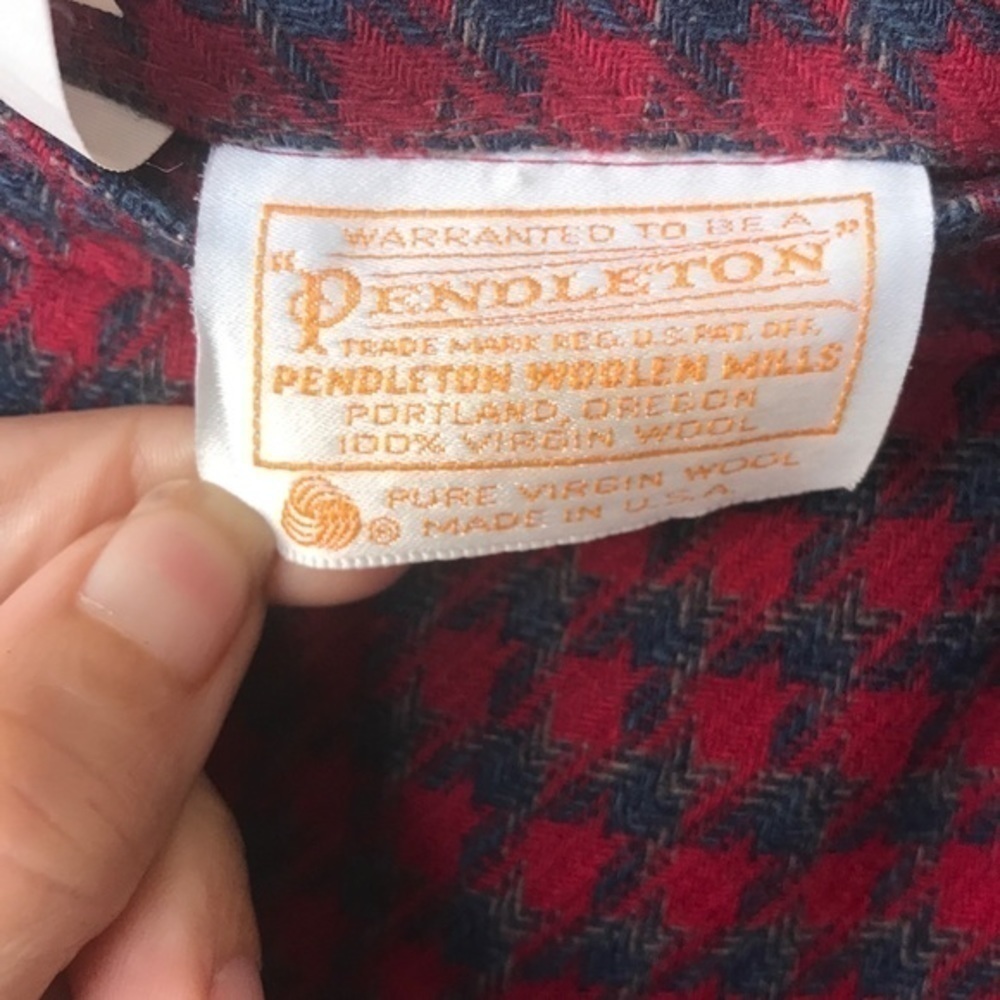 Y2K Vintage Pendleton Wool Maxi Skirt with pockets - Picture 8 of 8
